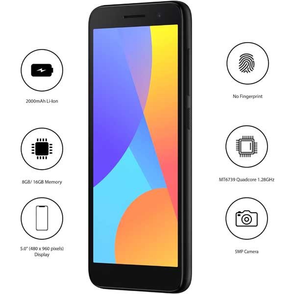 Alcatel 1 (2021) Dual SIM Smartphone free and fast shipping with 1 year warranty also 30 days return in Excellent quality & cheap rate